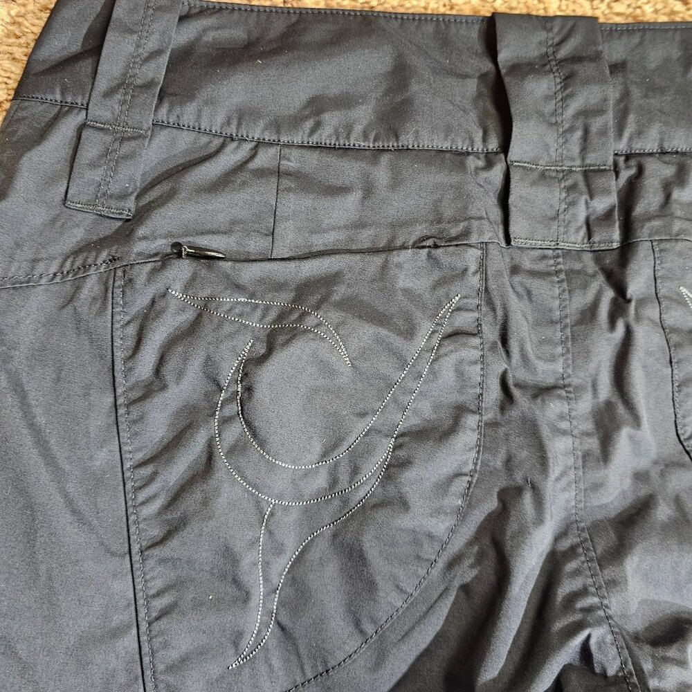 Columbia Titanium Ski Pants Womens Medium Black Omni Tech Waterproof Outdoors - Picture 13 of 15